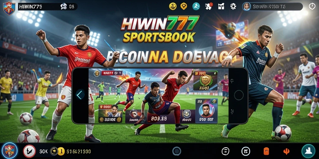 Screenshot utama HIWIN777 menampilkan antarmuka taruhan olahraga yang menarik.