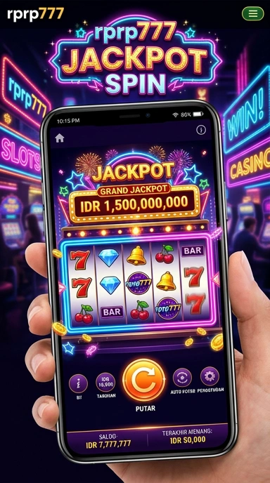 Tampilan antarmuka utama rprp777 yang ramah pengguna.